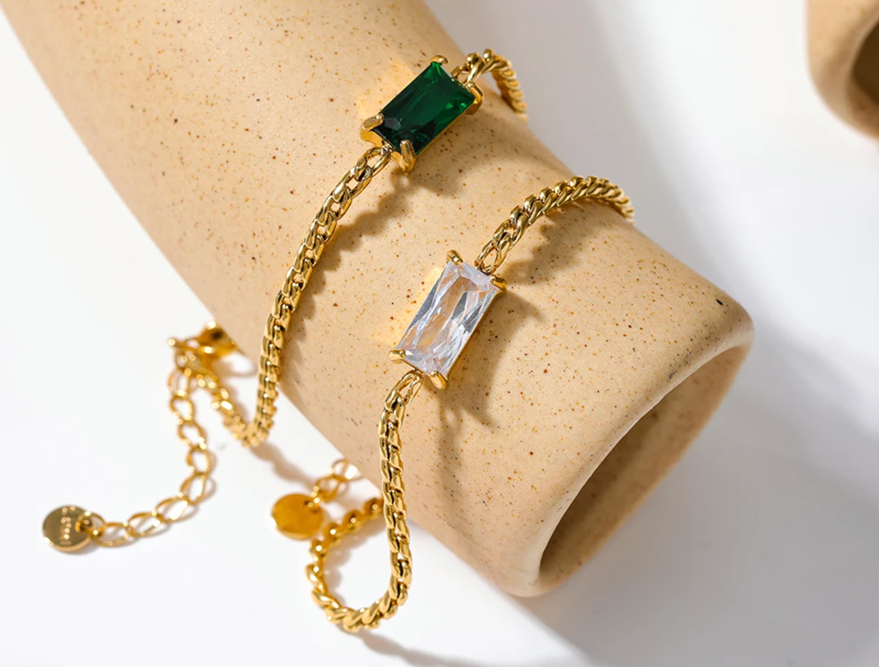 Solitaire Chain Bracelet