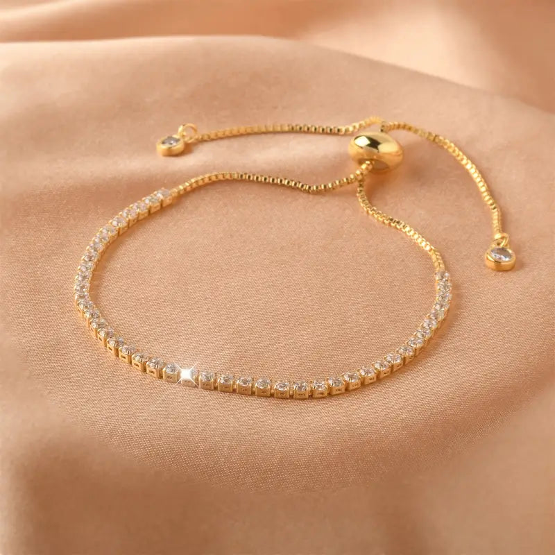 Tennis Bolo Bracelet