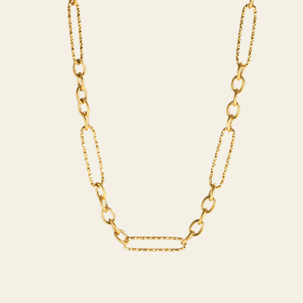 Figaro Paperclip Necklace (Bundle)