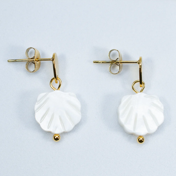Muschel-Charm-Ohrringe (Paket)