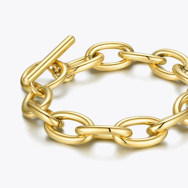 Oval Chain Bracelet