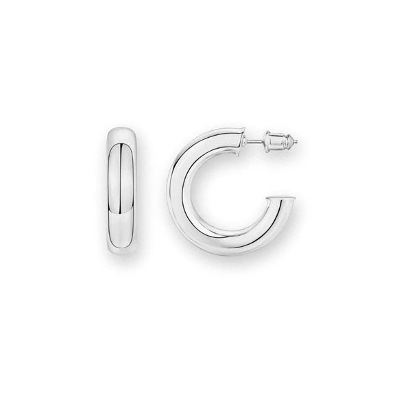 Röhrenförmige C-Creolen (Bundle)