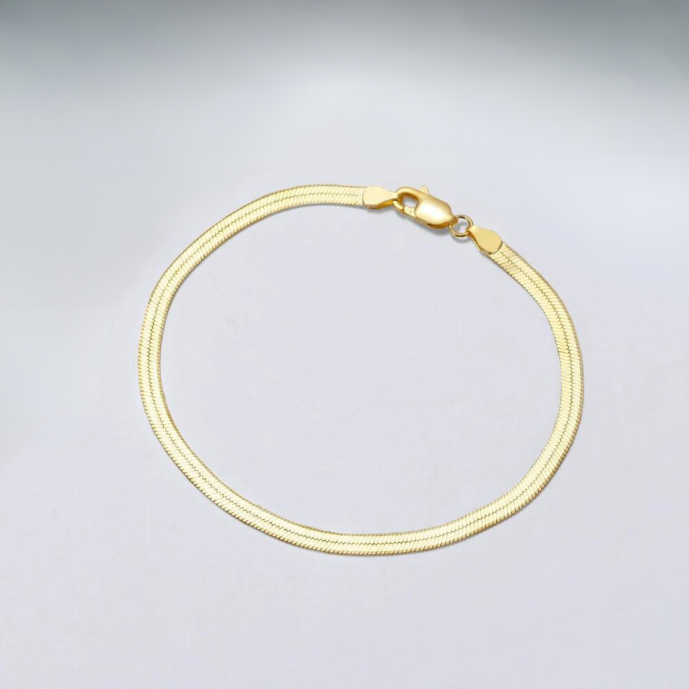 Collier à chevrons en acier inoxydable 